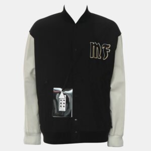 Moncler X Frgmt Black Cotton Emboidered Button-Up Jacket XL