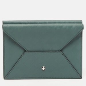 Montblanc x Zidane Green Textured Leather Extreme 3.0 Passport Holder