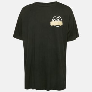 luxury-men-off-white-used-clothes-p1154510-001-1 Chanel Black Logo Jacquard Knit Cashmere Sweater S