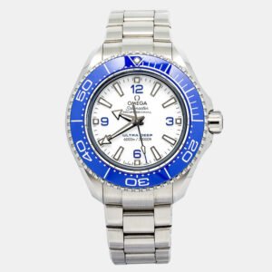 Omega Seamaster Planet Ocean Ultra 215.30.46.21.04.001 Automatic White Stainless Steel Men's Wristwatch 46mm