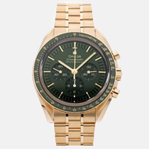 Omega Speedmaster 310.60.42.50.10.001 Automatic Green Dial Men's Wristwatch 42mm