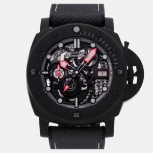 Panerai Submersible S Brabus Black Ops Edition Carbotech PAM1240 Automatic Carbotech Skeleton Dial Men's Wristwatch 47mm