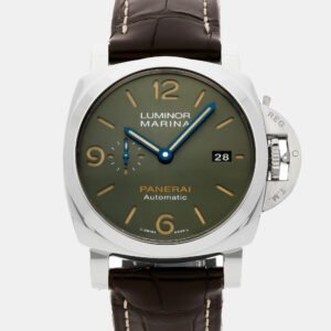 Panerai Luminor 1950 Marina PAM1116 Automatic Carbotech Black Dial Men's Wristwatch 44mm