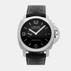 Panerai Luminor Marina 1950 3 Days PAM312 Automatic Stainless Steel Black Dial Men's Wristwatch 44mm
