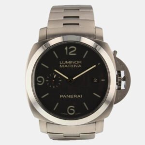 Panerai Black Titanium Luminor Marina 1950 3 Days Automatic Men's Wristwatch 44 mm