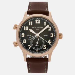 Patek Philippe Complications Calatrava Pilot Travel Time "Tiffany & Co." Men's Watch 42 mm Automatic Men's Wristwatch 42 MM