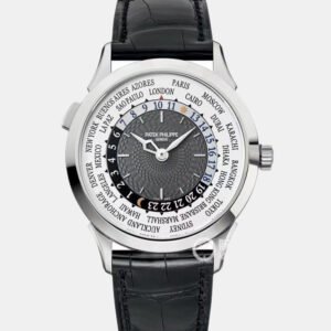 Patek Philippe Grey 18k White Gold Complications 5230G Automatic Men's Wristwatch 38.5 mm