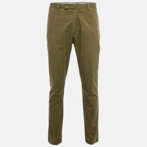 Polo Ralph Lauren Green Gabardine Cotton Slim Fit Chino Pants XL