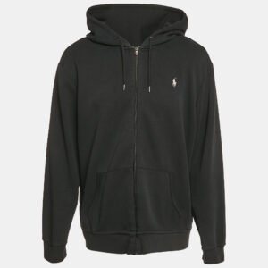 Polo Ralph Lauren Blue Knit Zip-Up Hoodie XXL