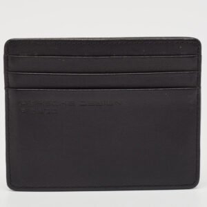 Porsche Design Black Leather Card Holder