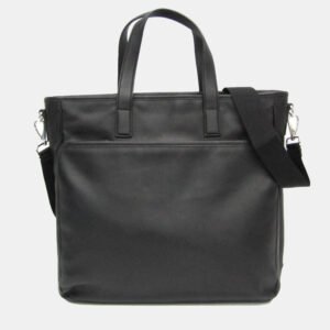 Prada Leather Shoulder Bag Black