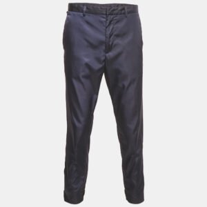 Prada Navy Blue Nylon Pants XL