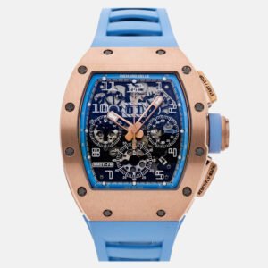 Richard Mille RM 011 Felipe Massa RM011 Automatic Titanium Skeleton Dial Men's Wristwatch 50mm