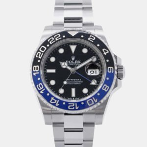 Rolex Black Ceramic GMT-Master II Automatic Men's Wristwatch 40 mm