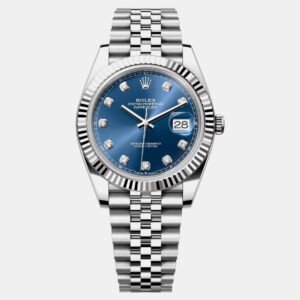 Rolex Datejust 126334 Automatic Blue Stainless Steel Men's Wristwatch 41mm
