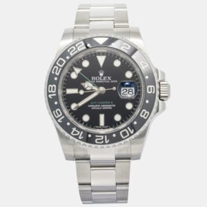 Rolex GMT-MasterII 116710 Automatic Black Stainless Steel Men's Wristwatch 40mm
