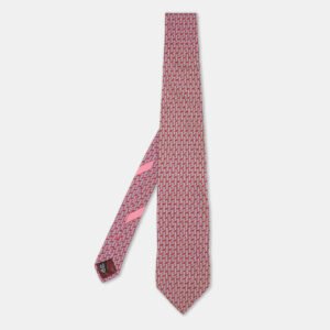 Salvatore Ferragamo Multicolor Silk Tie