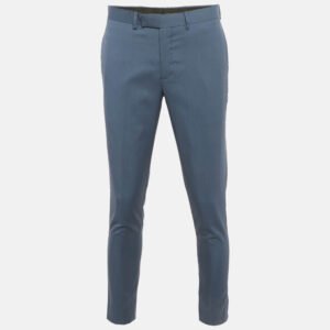 Sandro Blue Wool Tailored Trousers M