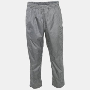Stussy Black Houndstooth Track Pants M