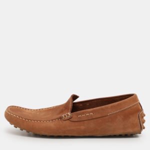 Tod's Brown Leather Loafers Size 39.5