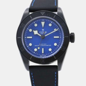 Tudor Black Ceramic Black Bay 79210CNU Automatic Men's Wristwatch 41 mm