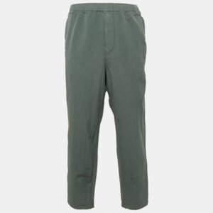 Undercover Green Herringbone Drawstring Trousers L