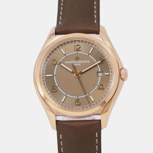 Vacheron Constantin Brown Rose gold Fiftysix 4600E/000R-B576 Automatic Men's Wristwatch 40mm