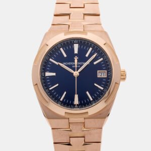 luxury-men-vacheron-constantin-used-watches-p1144585-004 Vacheron Constantin Overseas 4500V/110R-B705 Automatic Rose Gold Blue Dial Men's Wristwatch 41mm