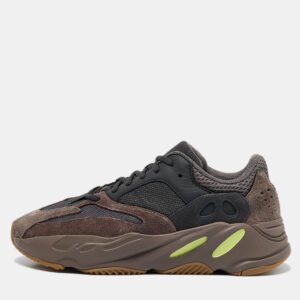 Yeezy x Adidas Multicolor Suede and Mesh Boost 700 Mauve Sneakers Size 41 1/3