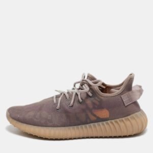 Yeezy x Adidas Mauve Purple Mesh Boost 350 V2 Mono Mist Sneakers Size 44