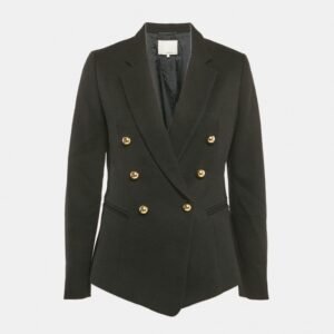 3.1 Phillip Lim Black Wool Double Breasted Jacket M