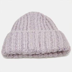 Acne Studios Lavender Bay Chunky Hat Paw Beanie One Size