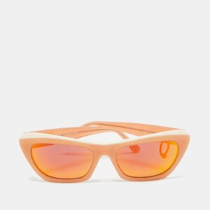 Acne Studios Two Tone/Grey Pierced Azalt Cat-Eye Sunglasses