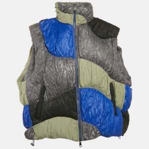 Ader Error Multicolor Synthetic Colour-Block Aren Down Gilet L