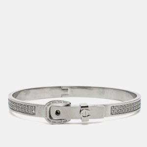 Chanel Brown Caviar Chevron Statement Flap Small Bag