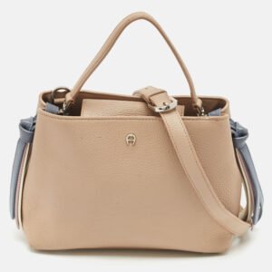 luxury-women-aigner-used-handbags-p1142216-012.jpg aigner beige leather top handle bag