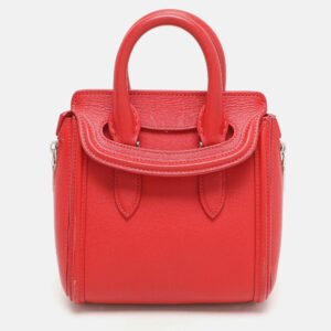 luxury-women-alexander-mcqueen-used-handbags-p1159041-004.jpg alexander mcqueen red leather mini heroine satchel
