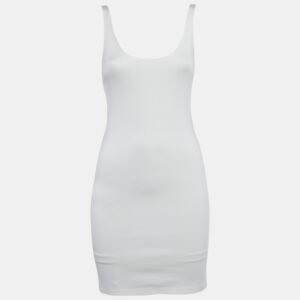 Alice + Olivia Off White Jersey James Mini Dress XS