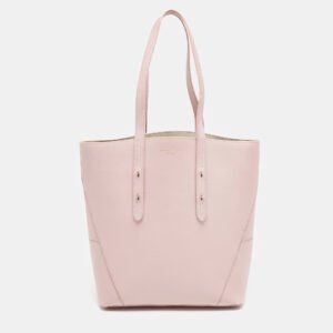 Aspinal Of London Pink Leather Essential Tote