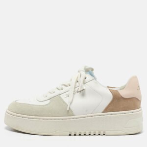 Axel Arigato Multicolor Suede and Leather Low Top Sneakers Size 40