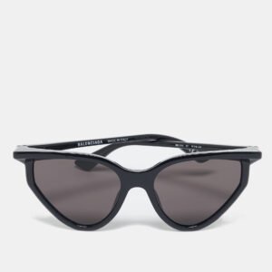 Balenciaga Black BB0101S Extreme Butterfly Sunglasses