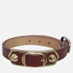 Balenciaga Metalic Edge Triple Tour Bracelet