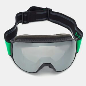 Bottega Veneta Black Mirrored Ski Goggles