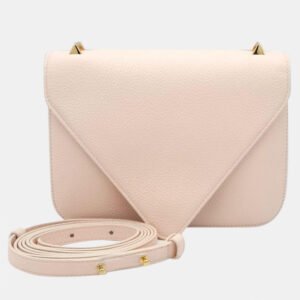 luxury-women-bottega-veneta-used-handbags-p1014103-007 Bottega Veneta Pink Leather Mount Shoulder Bag