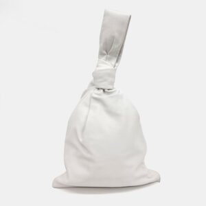 Bottega Veneta White Leather BV Twist bag