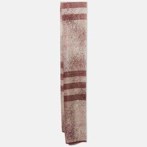 Burberry Pink Checks Silk Scarf