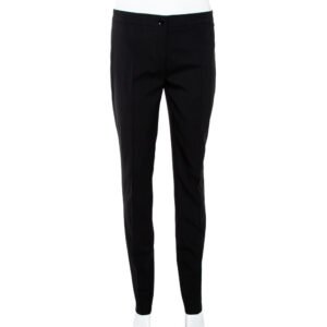 Burberry London Black Wool Blend Tailored Trousers S