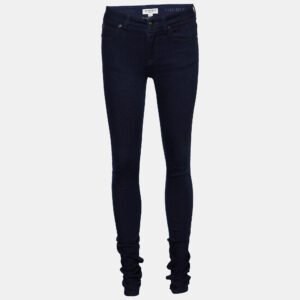 Burberry Navy Blue Denim Thurlestone Skinny Jeans S Waist 28"