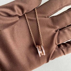 Hermes Pink Leather Constance 19 Shoulder Bag