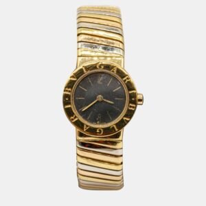 Bvlgari Vintage Expandable Tri-Colour Tubogas BB23 2T Watch in 18K Three-Tone Gold (Medium Model)